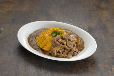 54 Omelette Wagyu Beef Curry