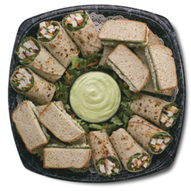 Chick-Fil-A Grilled Chicken Cool Wrap And Chicken Salad Sandwich Tray