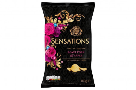 Sensations Pork And Apple Sharing Crisps 150G