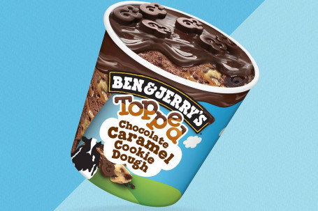 Înghețată Cu Aluat De Biscuiți Cu Caramel Și Ciocolată Cu Blat Ben Jerry 438 Ml