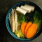 Steamed Vegetables Udon