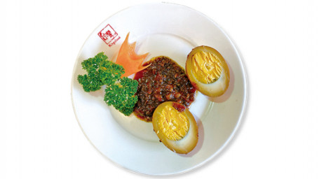 Stewed Egg With Pork Mince