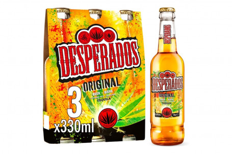 Desperados Tequila Lager Bier 3X330Ml