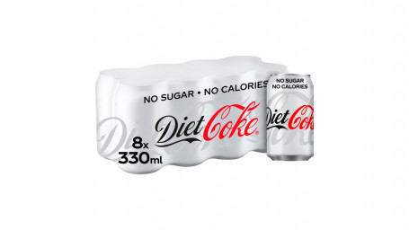 Lattine Multipack Diet Coke 8X330Ml