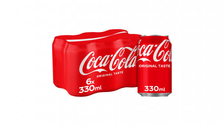 Coca Cola Original Taste Multipack Cans 6X330Ml