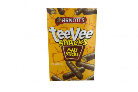 Tee Vee Snacks Malt Sticks 175G