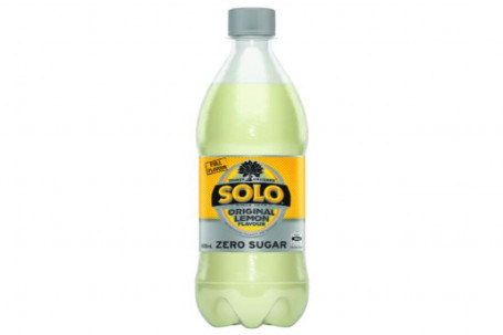 Solo Lemon Zero Sugar 600Ml