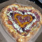 Pizza formato coração