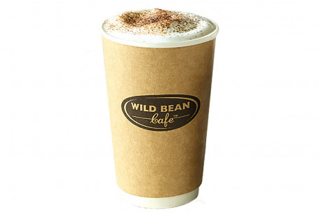 Wild Bean Cafe Large Semi Skimmed Cappuccino 16Oz