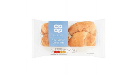 Co Op Or Stpierre All Butter Curved Croissants