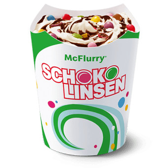 Mcflurry Original Czekoladowy Soczewica Sos Czekoladowy