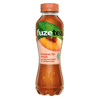 Fuze Tea Black Tea Peach 0,4L (Einweg)