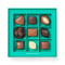 Chocolatier's Selection Praline Gift Box 9 Piece