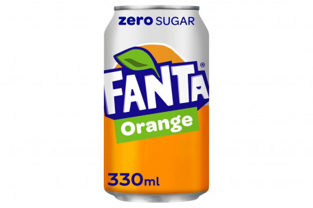 Fanta Orange Zero 330Ml Can