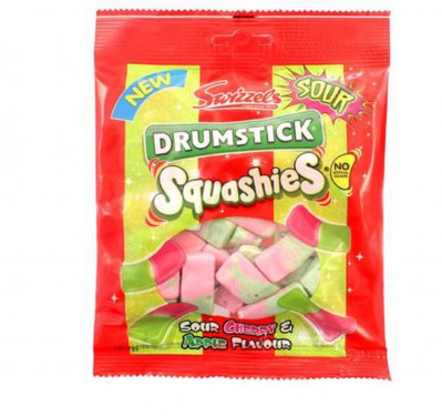 Swizzels Drumstick Squashies Sour Cherry And Apple 145G