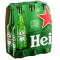 Cerveja Pilsen Heineken 330ml com 6un