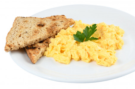 Scrambled Eggs and Granary Toast (V 127793