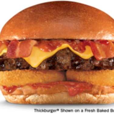 The Western X-Tra Bacon Thickburger