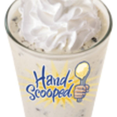 Oreo Cookie Hand-Scooped Ice Cream Shake