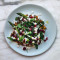 Baharat Spiced Freekeh With Grilled Asparagus, Barberries, And Yoghurt Dressing