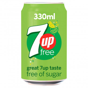 7Up Sugar Free 330Ml (Can)