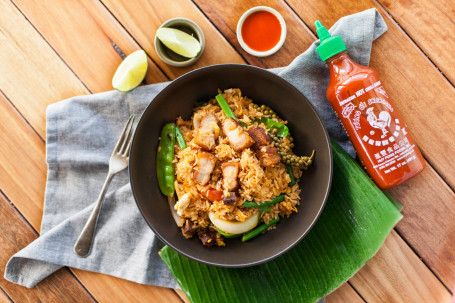 Crispy Pork With Sriracha Chilli Fried Rice