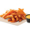 Regular Seasoned Fries with Nacho Cheese Sauce