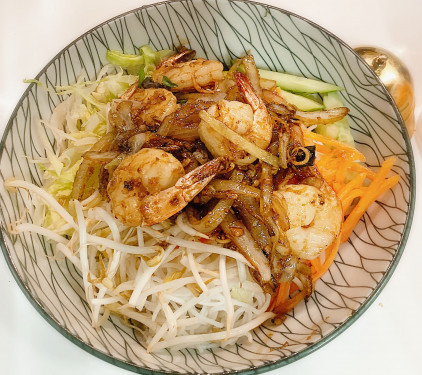 Lemongrass Prawn Vermicelli Salad Mixed