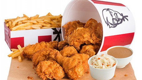 10 Piece Bucket And 3 Large Sides