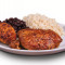 1/4 Fire Grilled Chicken With Rice Beans