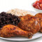 1/2 Fire Grilled Chicken With Rice And Beans And 1 Additional Side