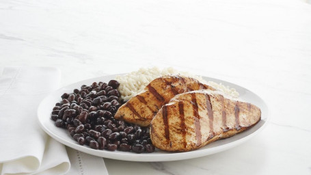 Boneless Chicken Breasts With Rice Beans