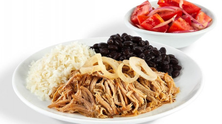 Mojo Roast Pork With Rice And Beans And 1 Additional Side
