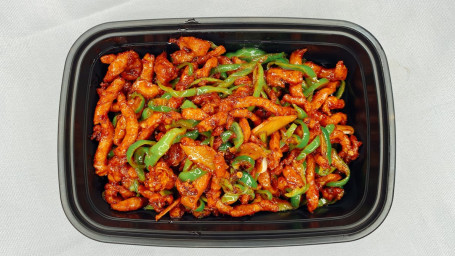 Green Pepper With Shredded Pork （Qīng Jiāo Ròu Sī）