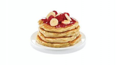 New! Protein Pancakes Strawberry Banana