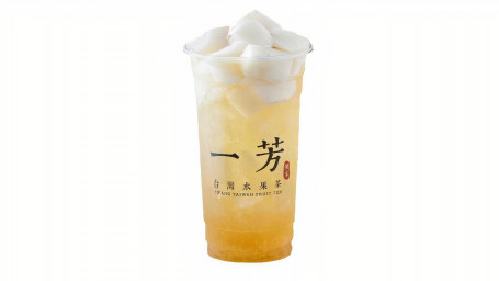 Fèng Lí Xìng Rén Dòng Gāo Shān Chá Almond Jelly Pineapple Mountain Tea