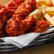 Chicken Wings With Fries Basket