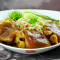 A17. Pork Hock With Noodle In Soup Hóng Shāo Zhū Jiǎo Miàn