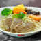 A6. Beef Brisket With 5 Kinds Of Vegetables With Noodle In Clear Soup Wǔ Xíng Shū Cài Niú Kēng Nǎn Miàn