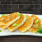 E8. Pan Fried Green Onion Pancake (4) Cōng Yóu Bǐng