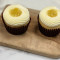 Set Of 2 Golden Pineapple Cupcake