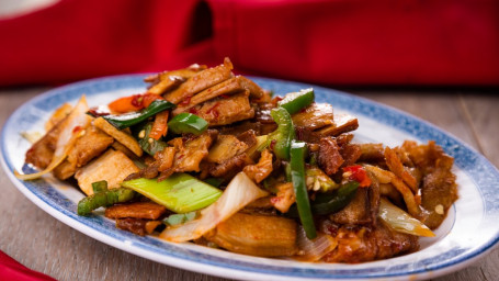 Huí Guō Ròu Pork Belly And Bean Curd In Chili Sauce