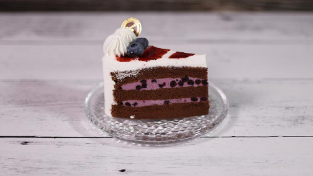 Blueberry Cream Slice