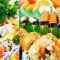 Sushi Roll Sashimi Boat D