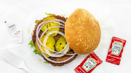 Organic Plant-Based Veggie Burger