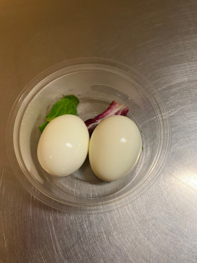 Two Free Range Boiled Eggs