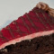 Chocolade-frambozenmoussecake