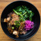 Vegan Exotic Mushrooms Tofu, Organic Red Rice Quinoa And Asian Greens [Vg, Gf]