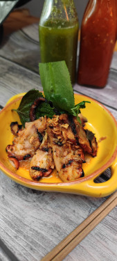 Octopus Salsa Grilled With Homemade Dressing