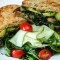 Zed's Veggie Sandwich And Cucumber Salad (Vegan)